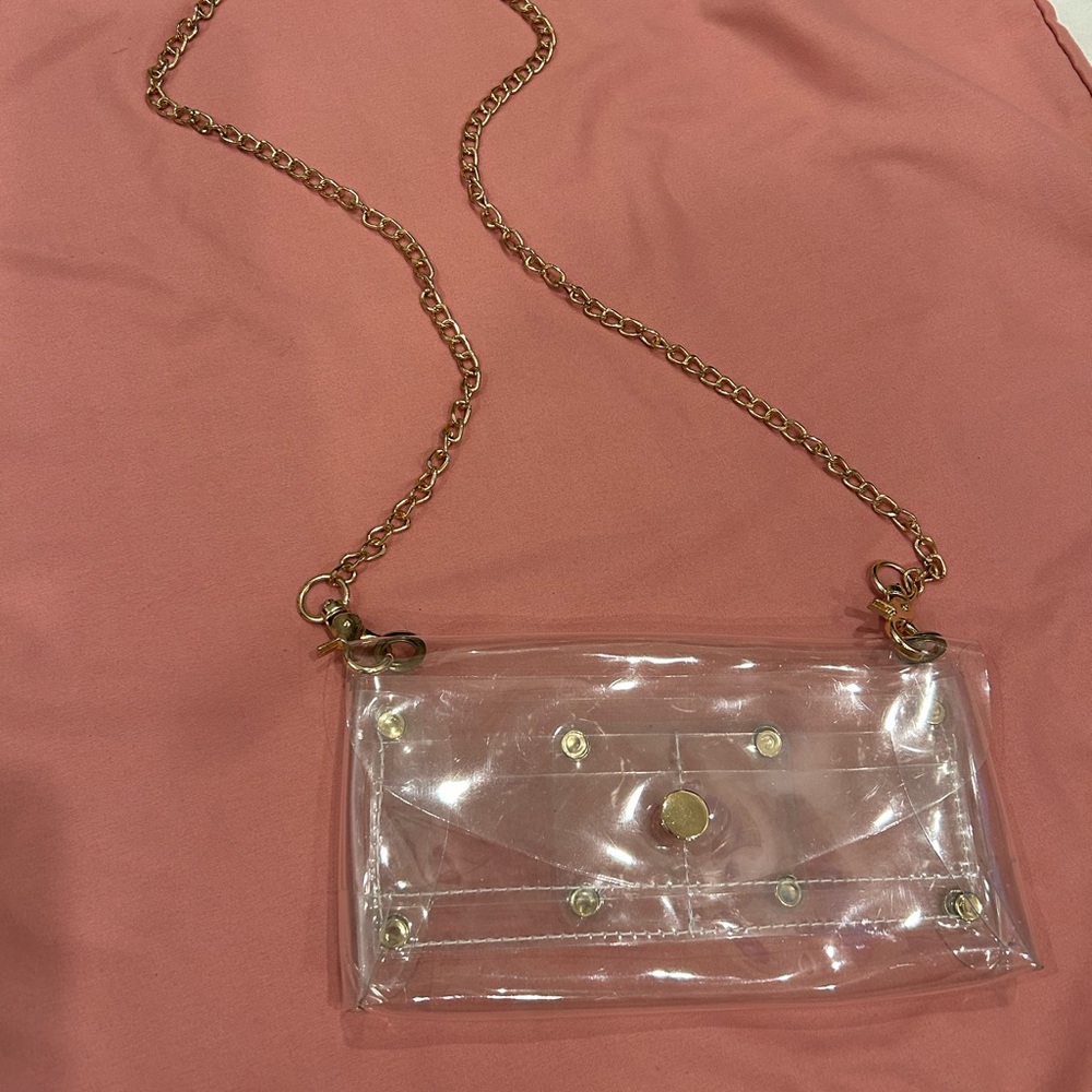 Hana Mini Fanny Clear Stadium Bag - Good Condition